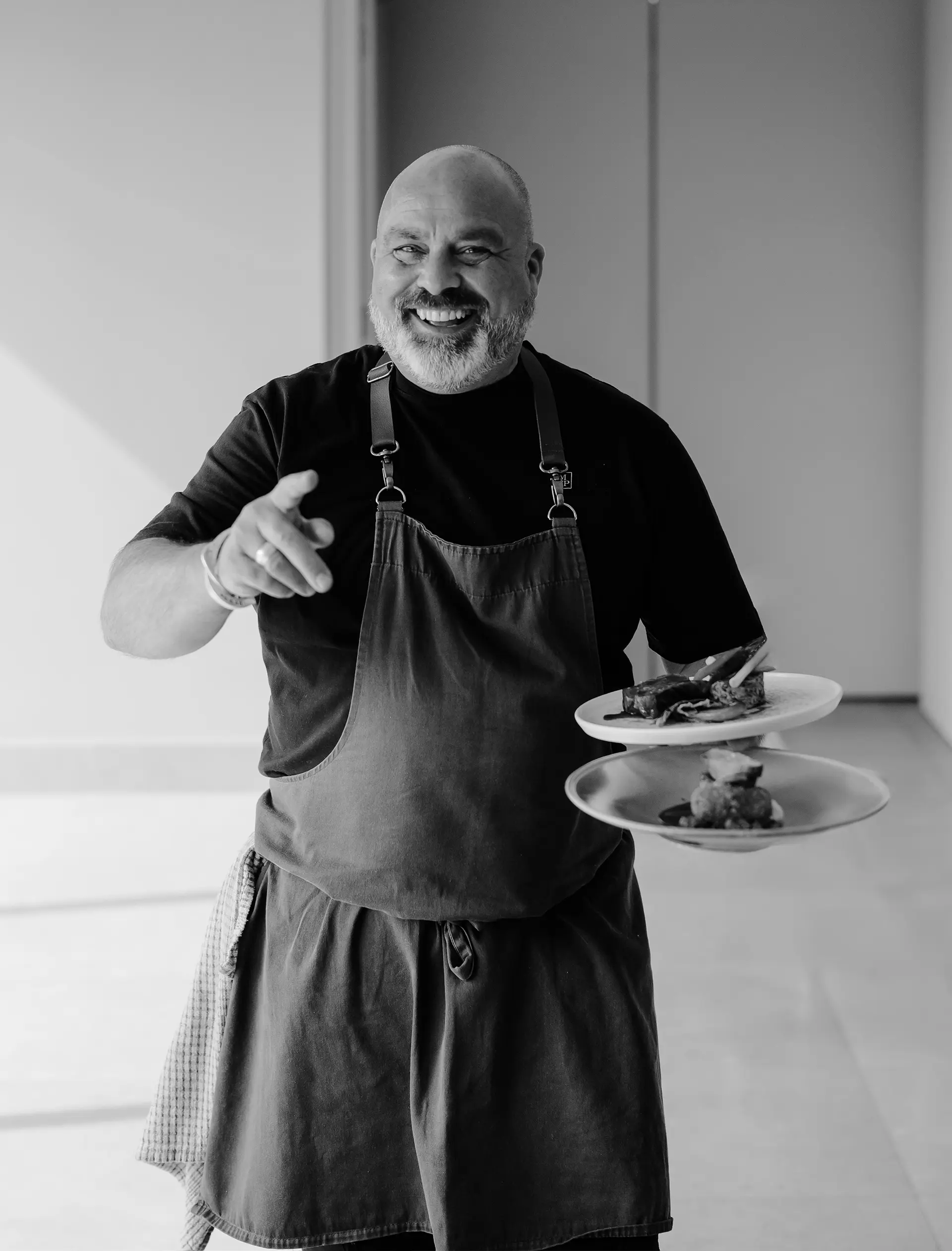 Andrew Gotting, the executive head chef at Rivervale Barn