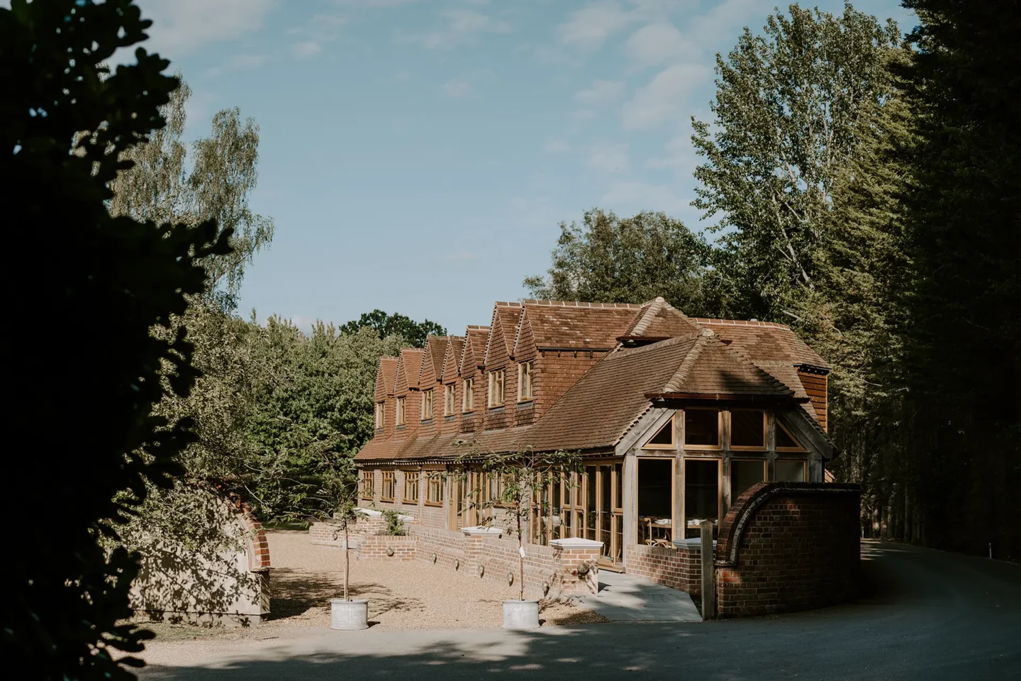 The Rivervale Lodge accommodation exterior at Rivervale barn