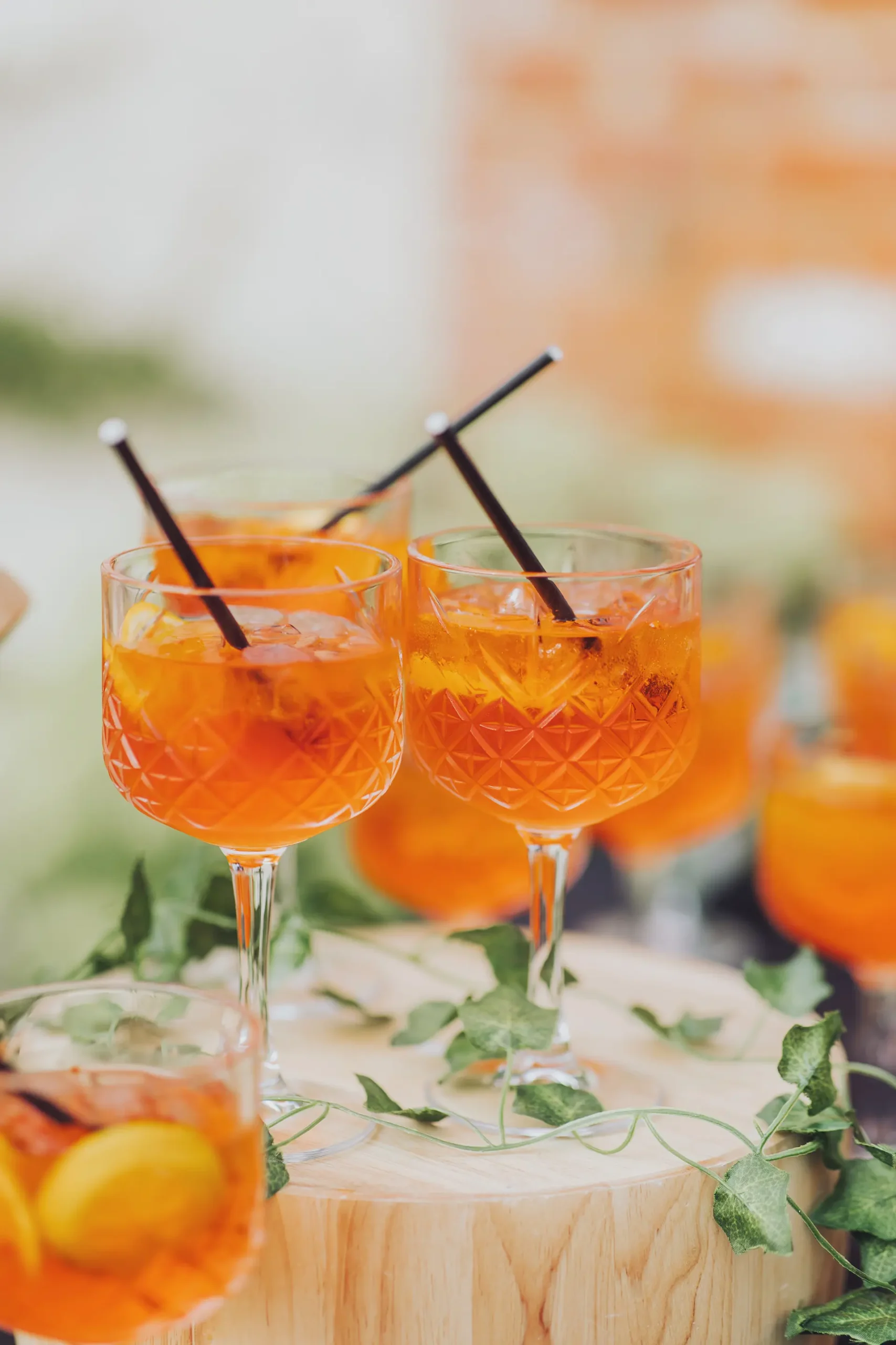 Summer cocktails at the Chef's Table events at Rivervale Barn