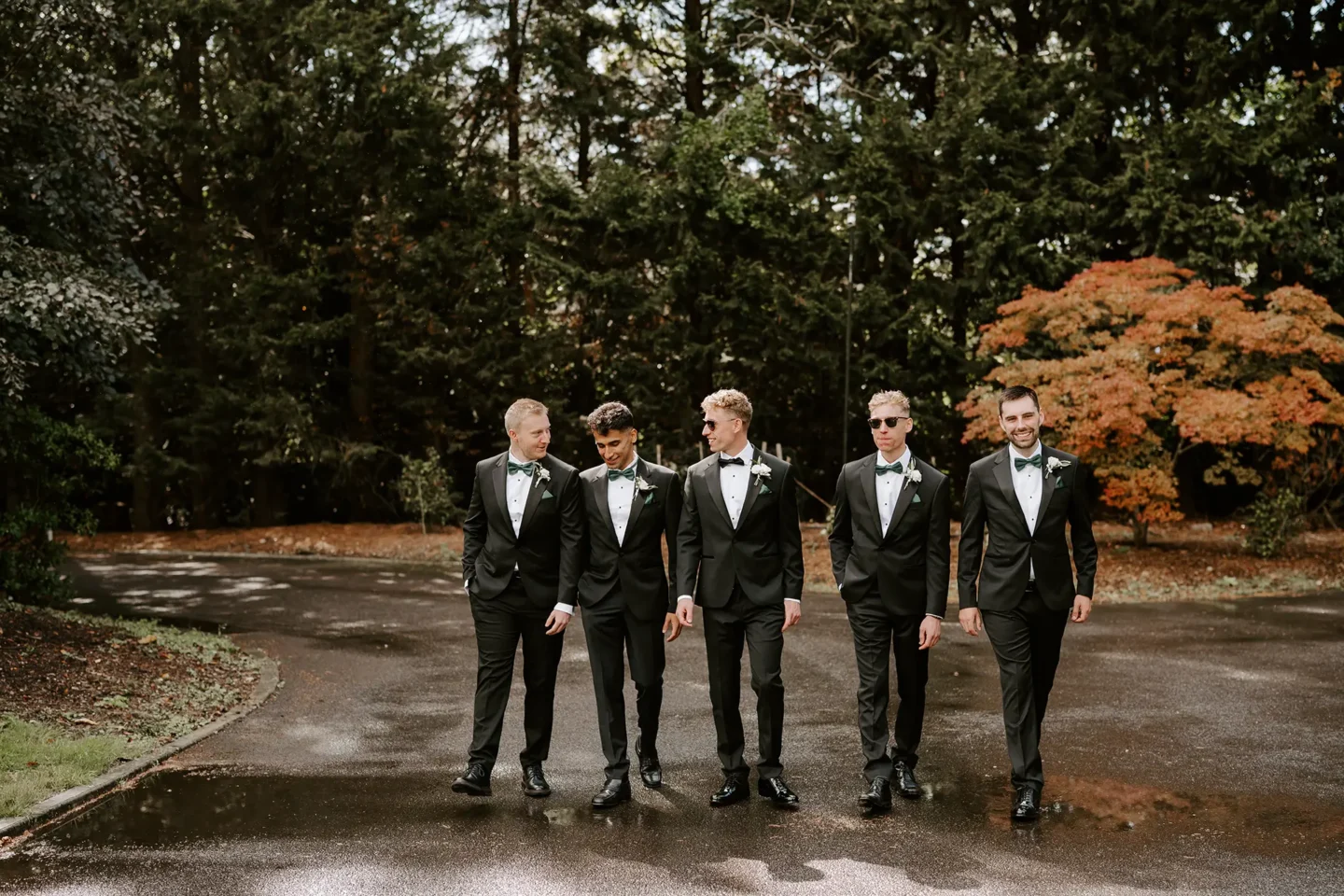 Rivervale Barn groomsmen